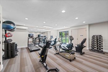 Bright gym